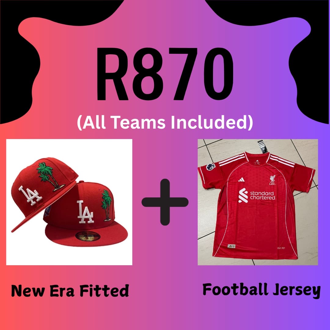 Fitted Cap + Football Jersey