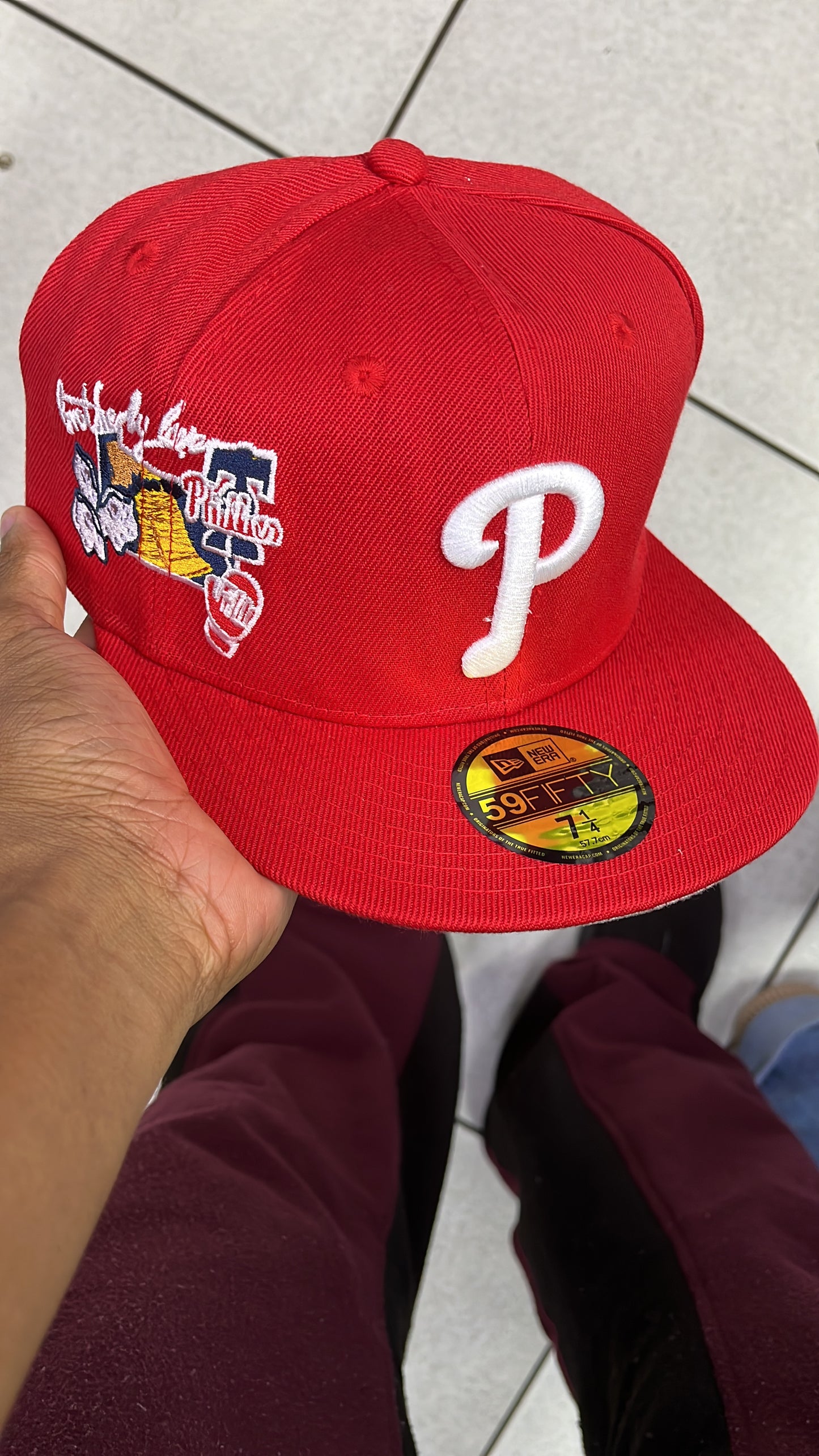 New Era Fitted “Red P”