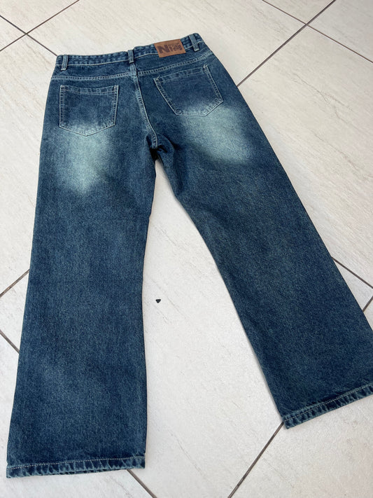 Graffiti Denim Jeans