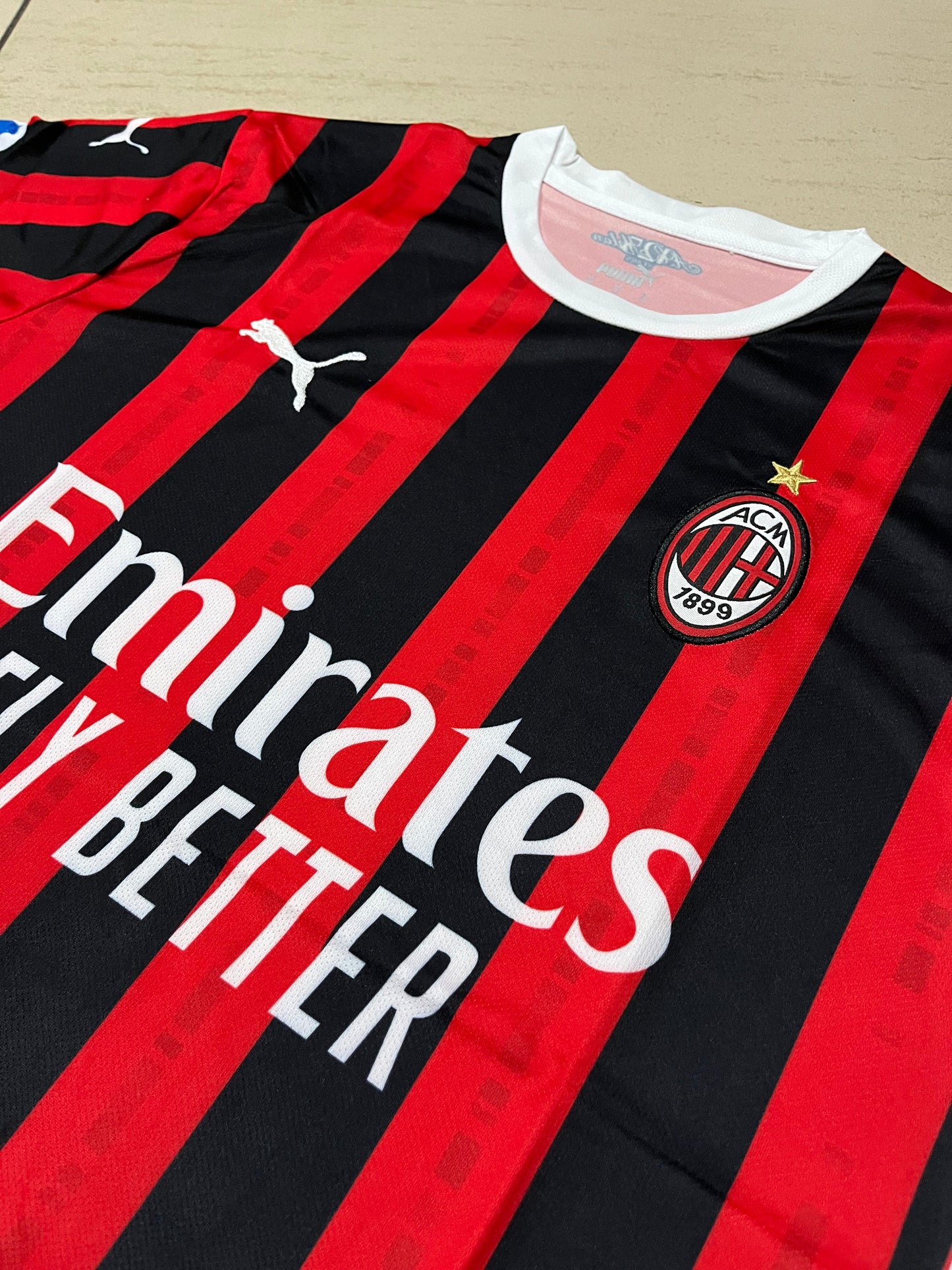 AC Milan soccer jersey