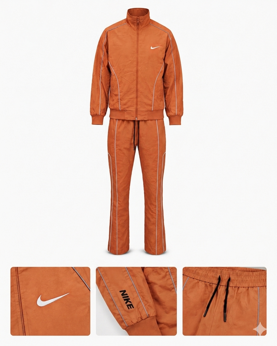 Nike Sportswear "Burnt Orange" Heritage Tracksuit