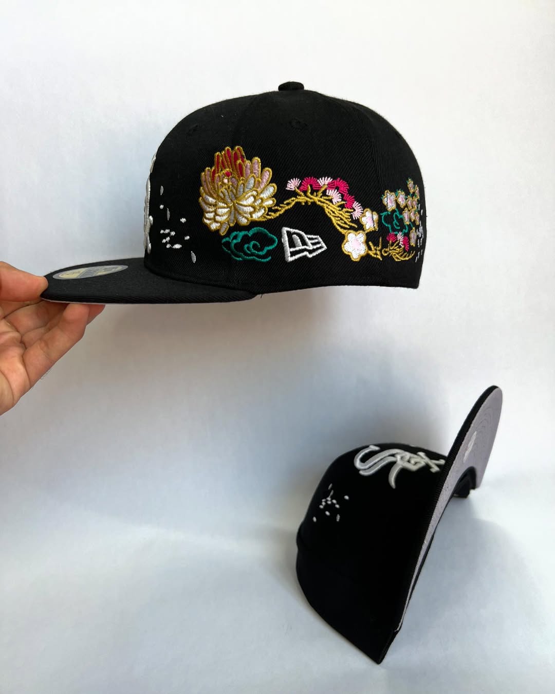 New Era Fitted "Black NY"