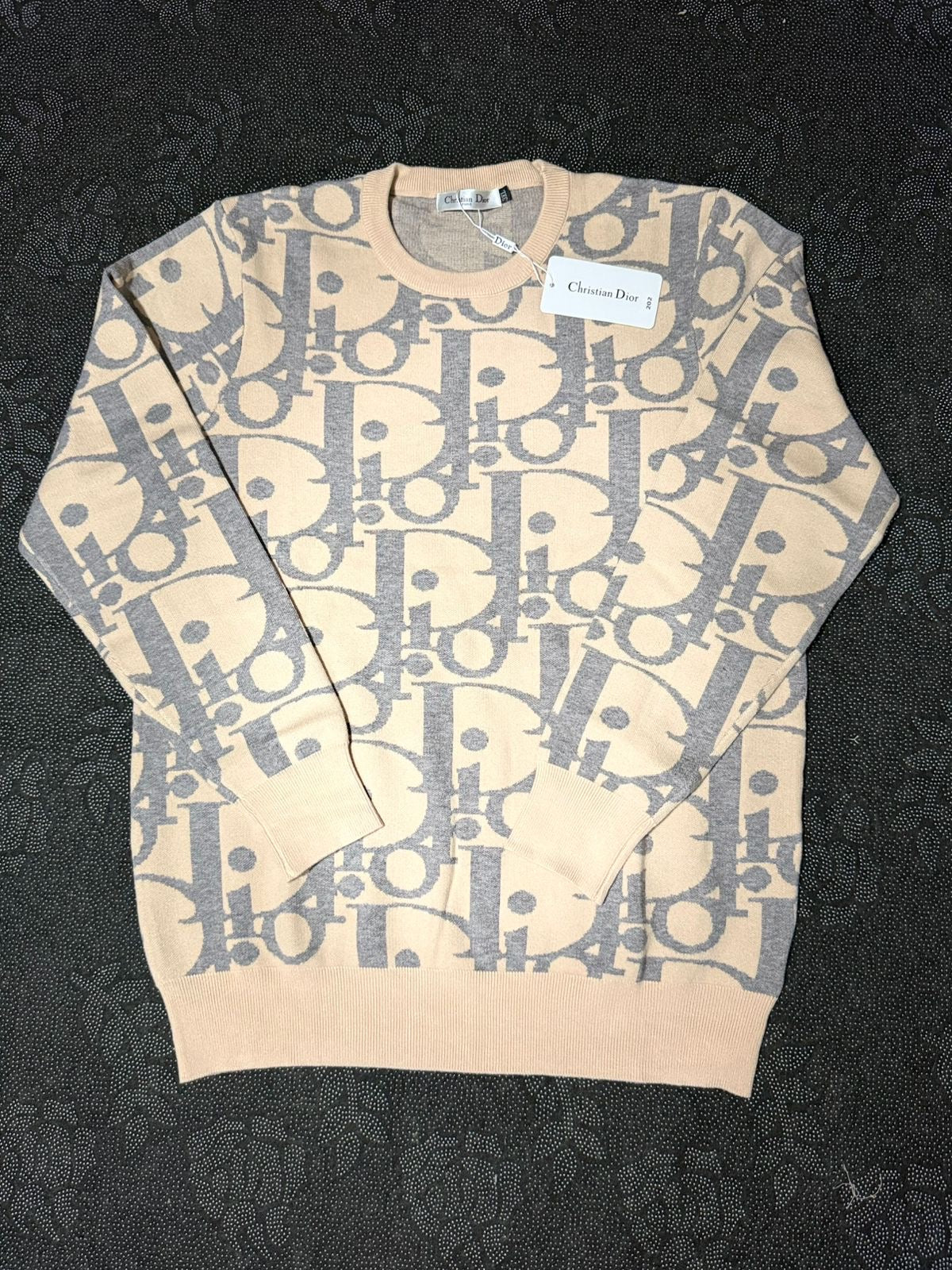 Beige Dior Sweater