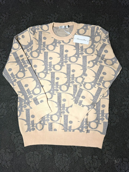 Beige Dior Sweater