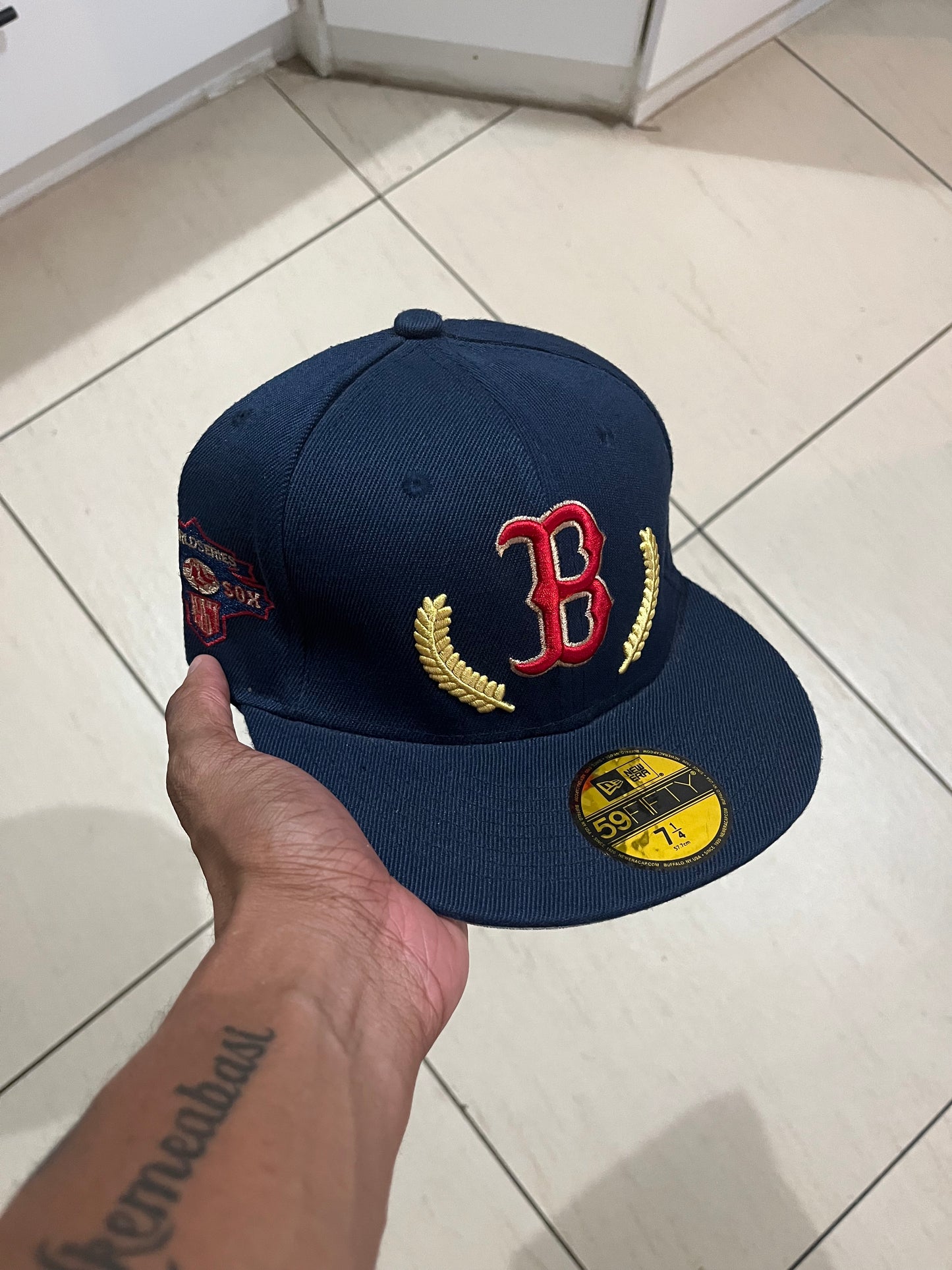 New Era Fitted “Navy Boston”