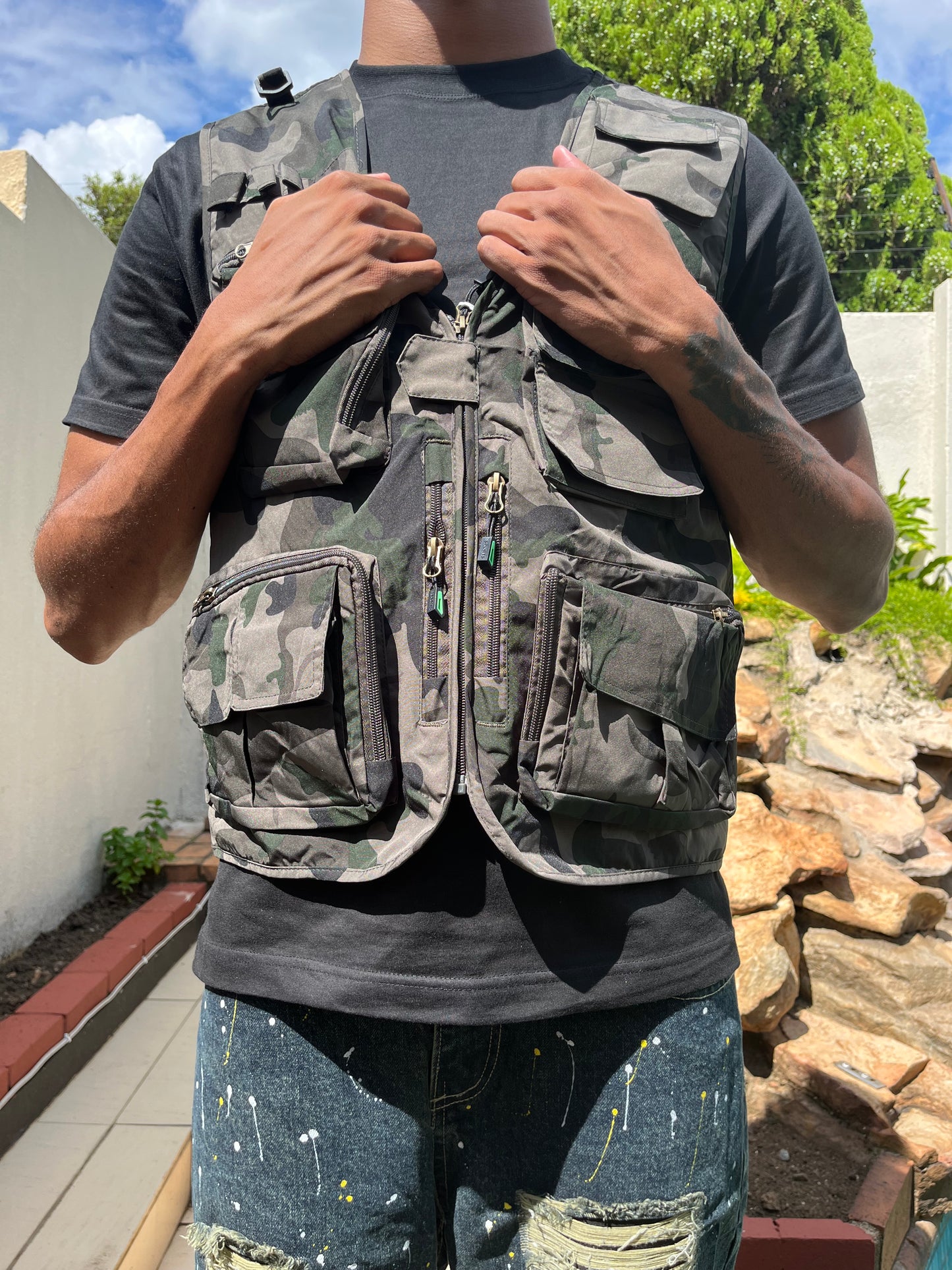 Camo Utility Vest