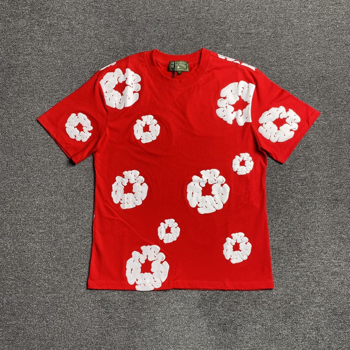 Denim Tears T-shirt “Red/White”