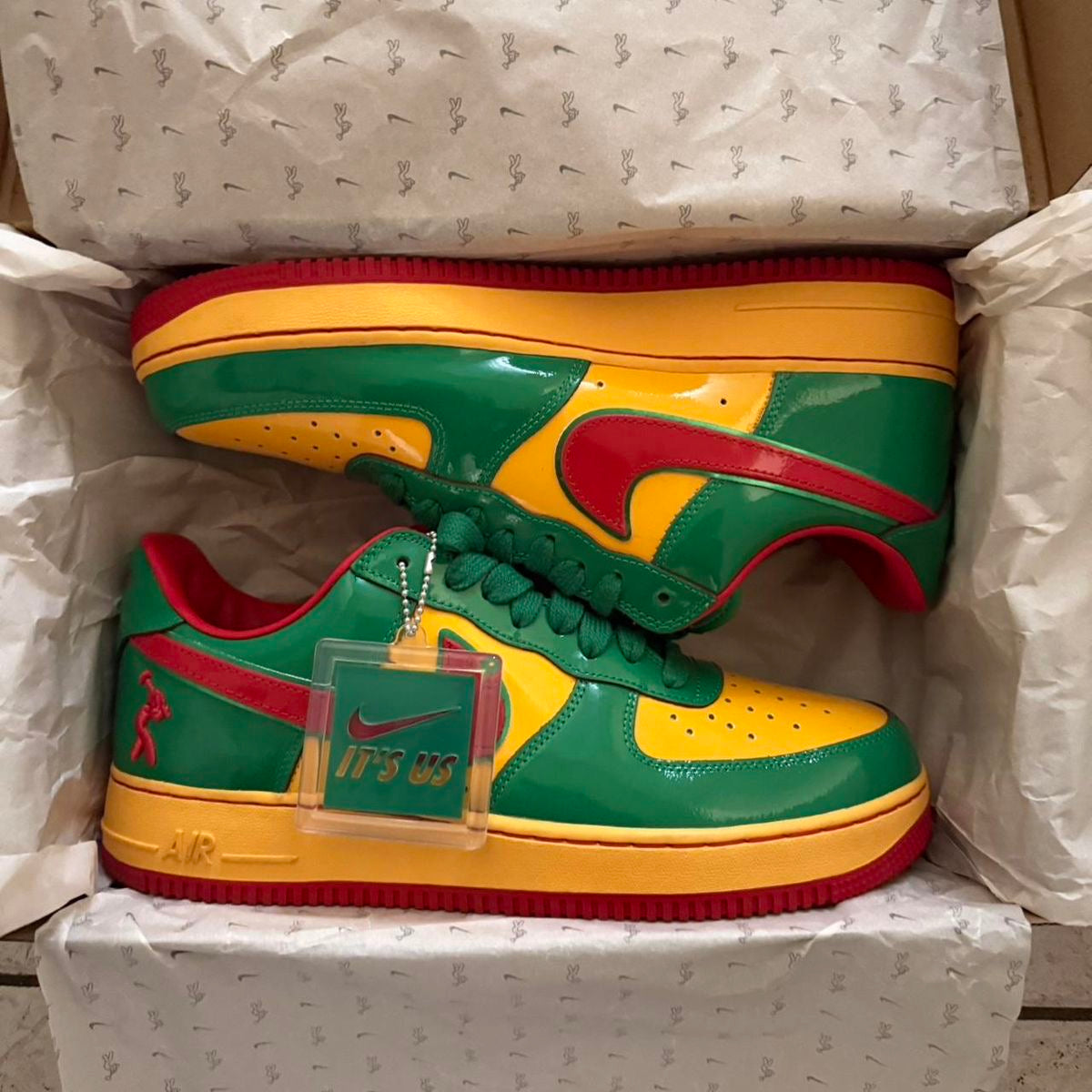 Lil Yachty x Nike Air Force 1 "Concrete Boys – Lucky Green"
