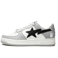 Bapesta White/Grey