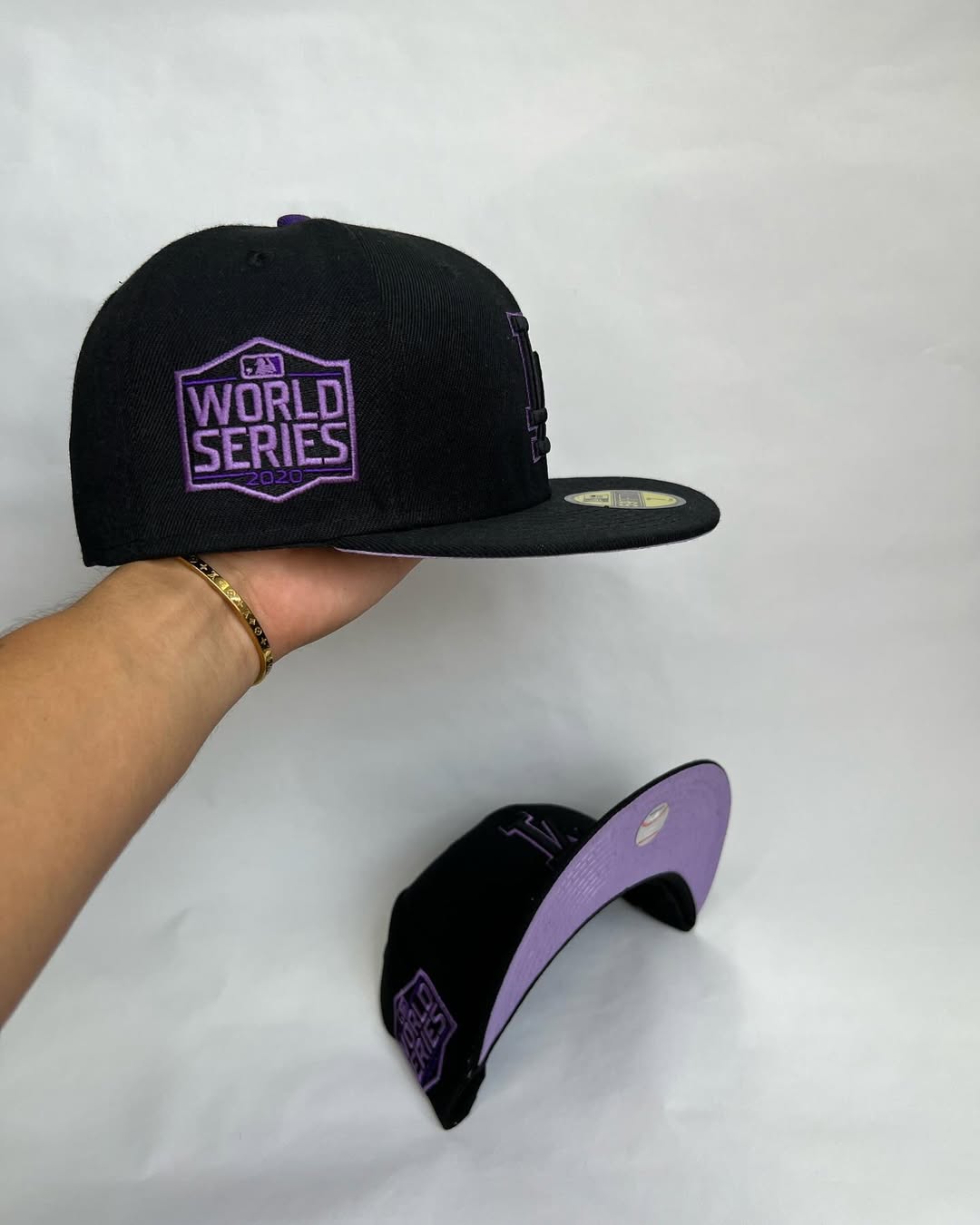 New Era Fitted "Black/Purple"