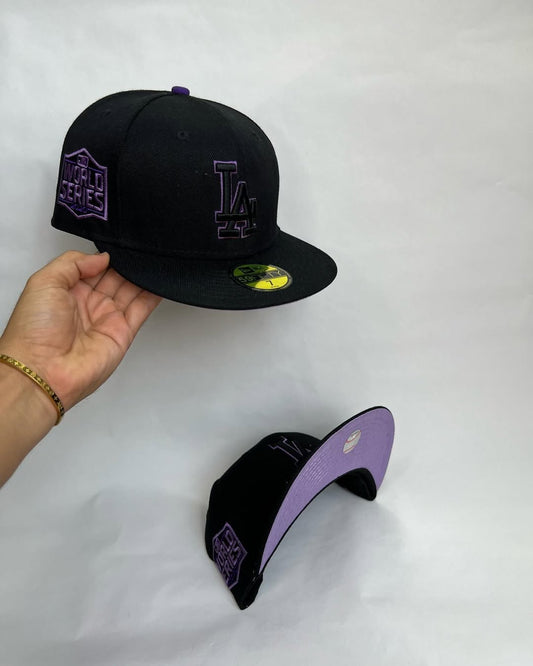 New Era Fitted "Black/Purple"