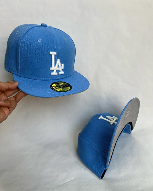 New Era Fitted LA "Baby Blue"