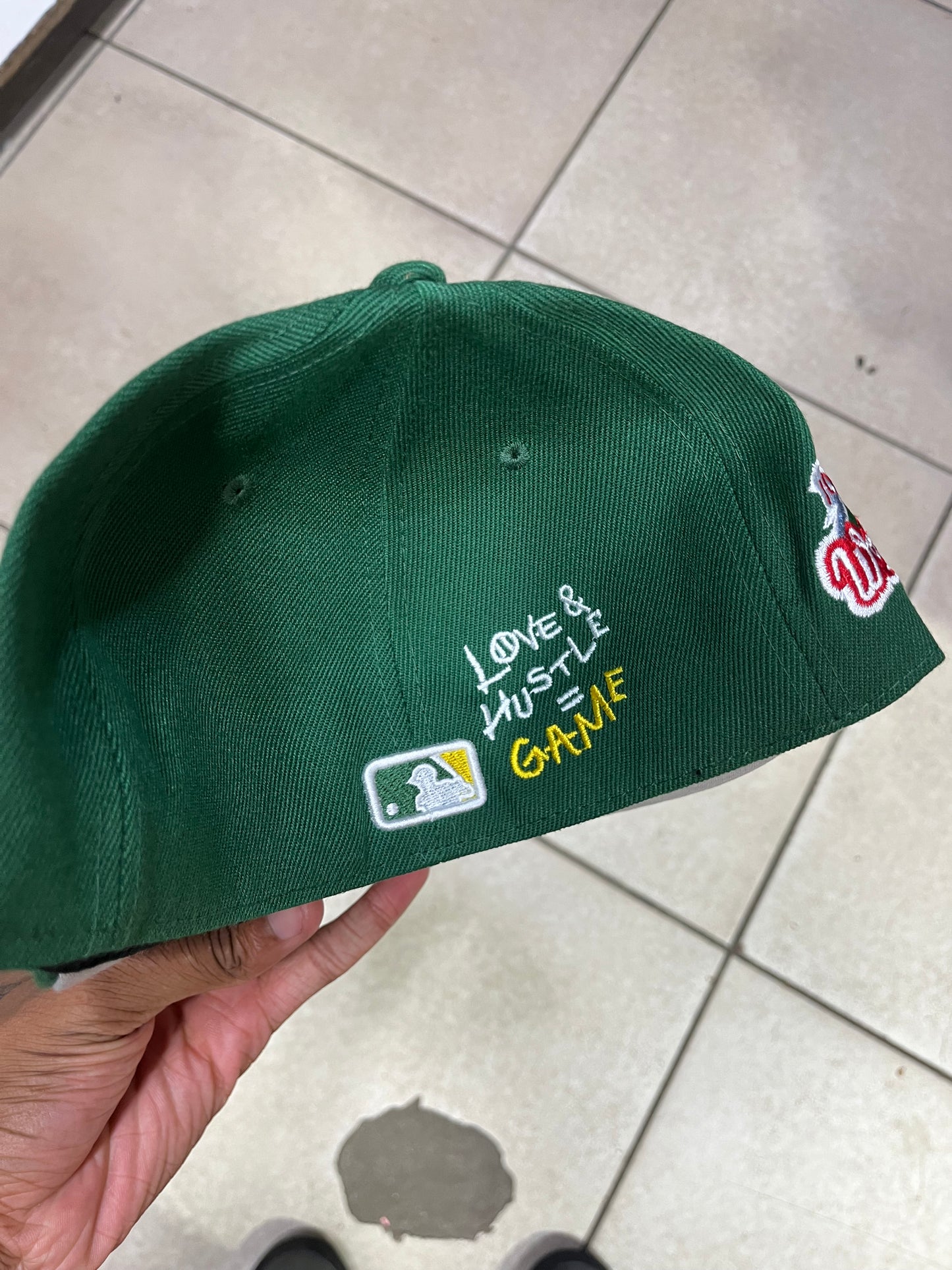 New Era Fitted “Atletics Green”