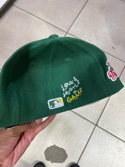 New Era Fitted “Atletics Green”