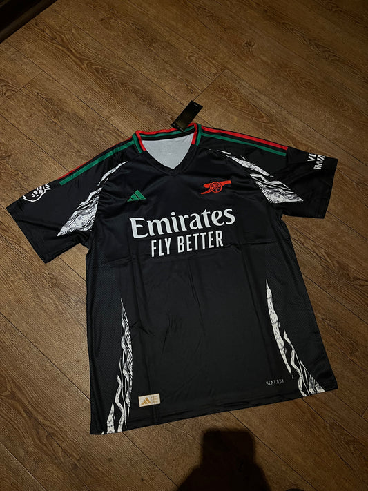Arsenal away soccer jersey