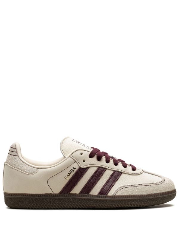 Adidas Samba OG “White Maroon”