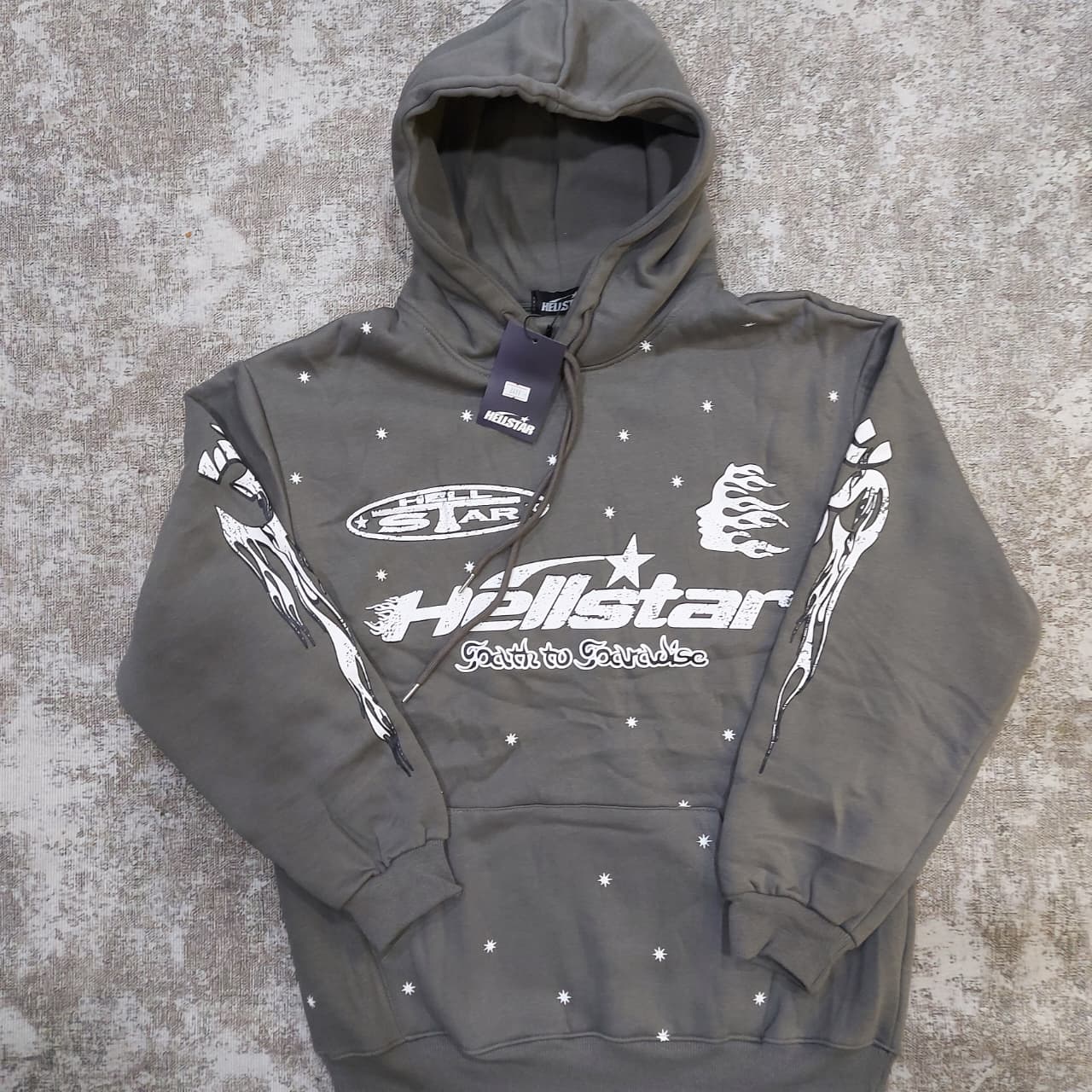 Hellstar Hoodie Grey