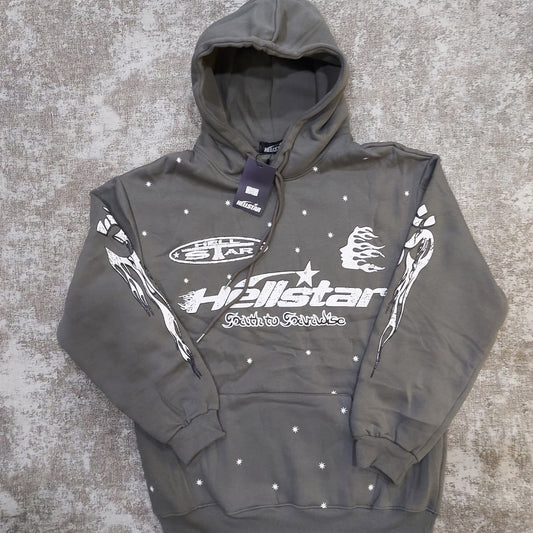 Hellstar Hoodie Grey