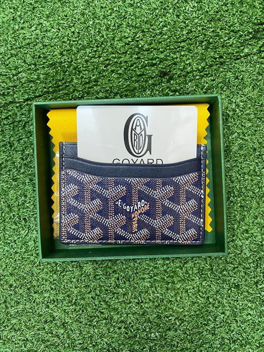Goyard Card Holder “Navy”