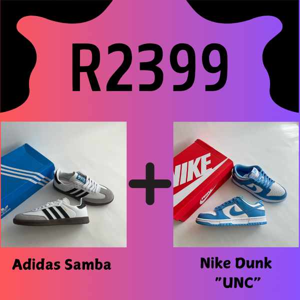 Adidas Samba + Nike Dunk