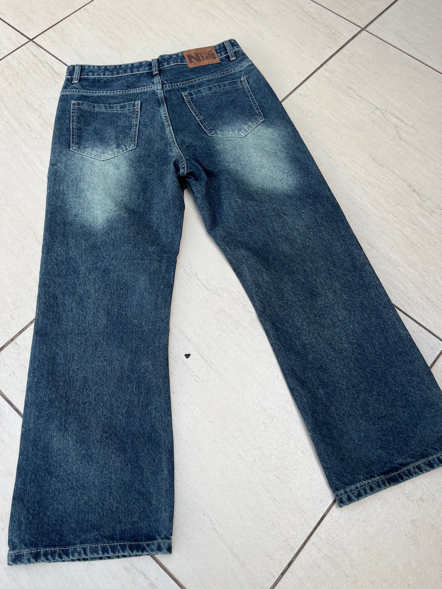 Graffiti Denim Jeans