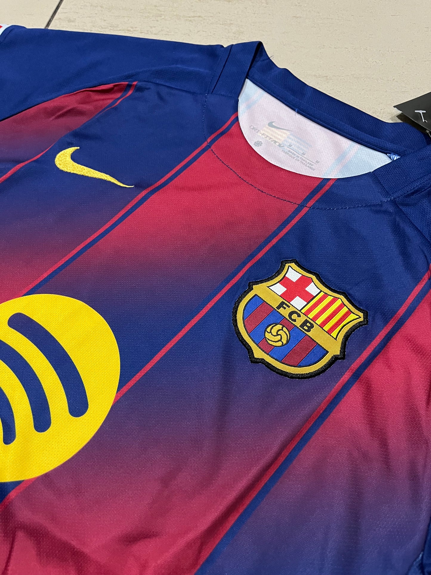 Barcelona soccer jersey