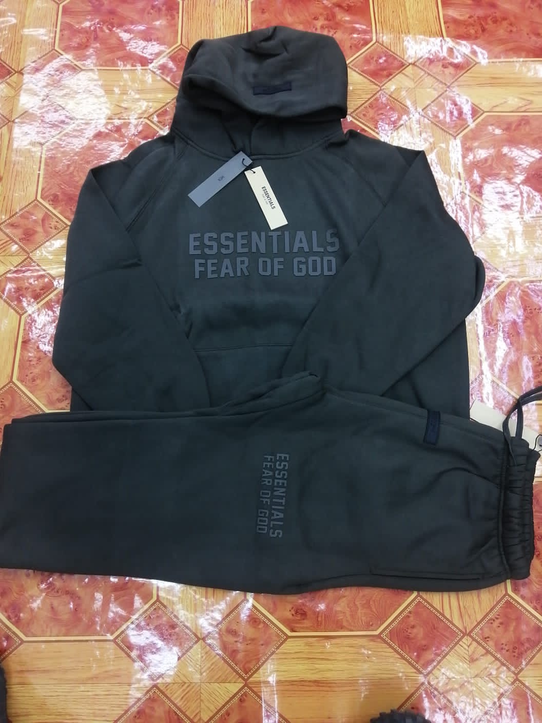 Black Essentials “FOG” Tracksuit