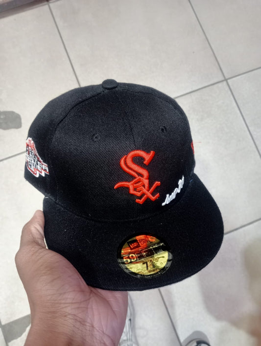 New Era Fitted Sox “Red/Black”