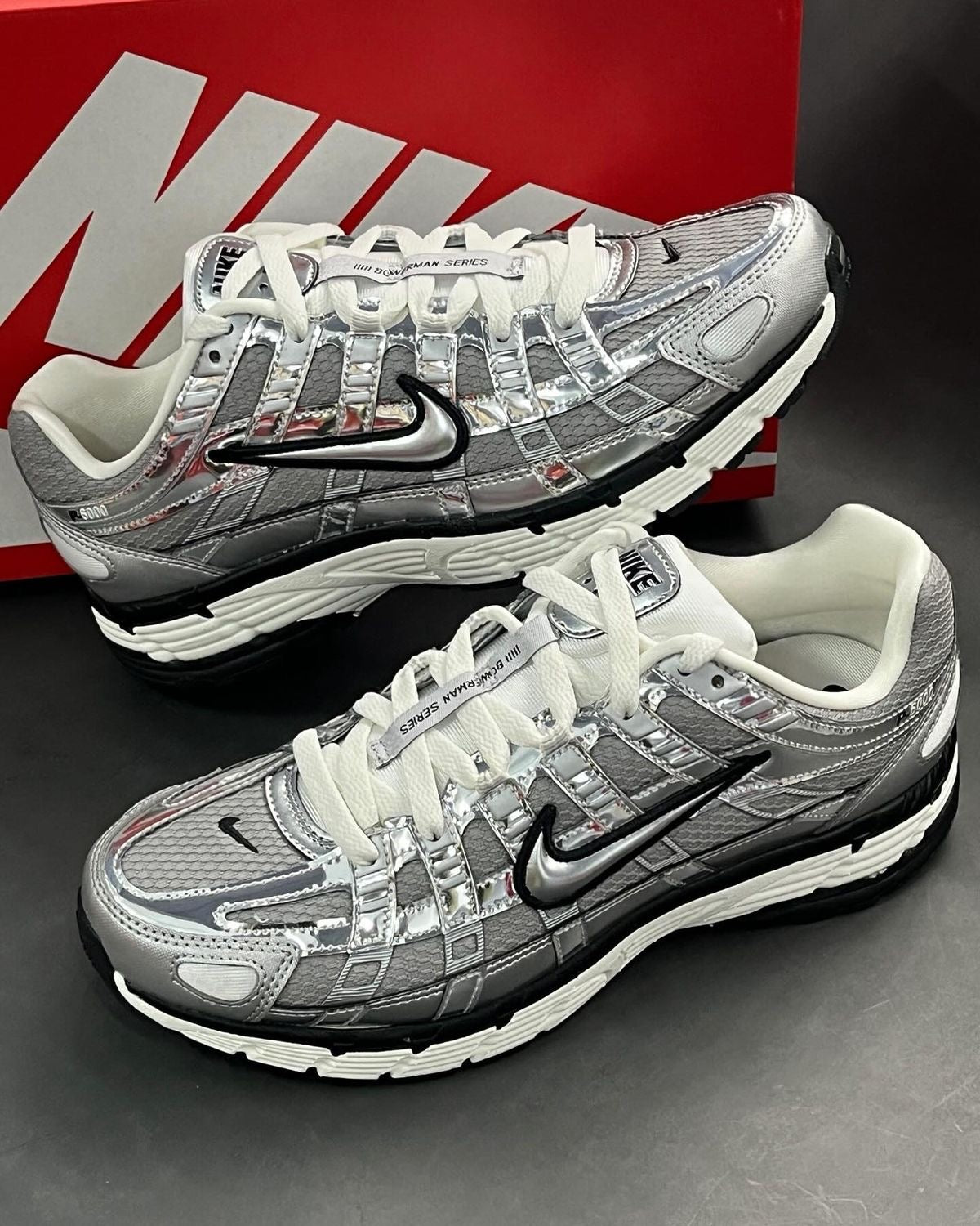 Nike P6000 Silver Metallic