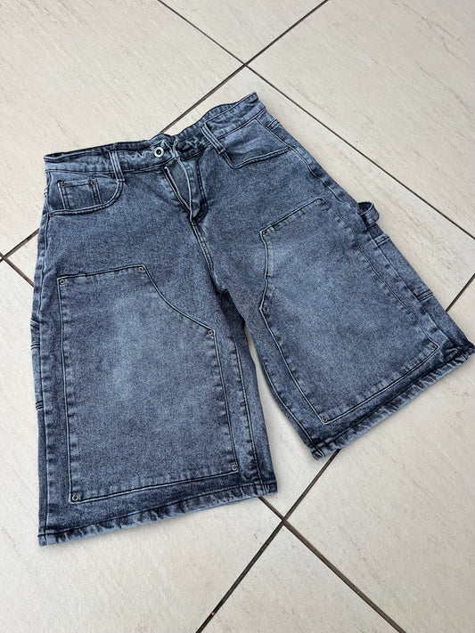 Denim Grey Jorts