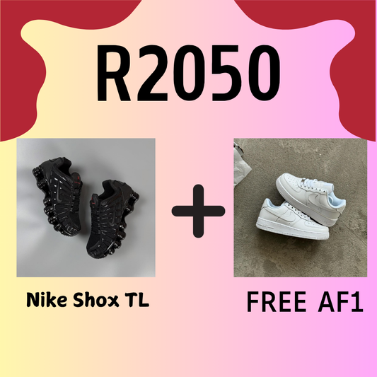 Nike Shox TL + FREE Nike AF1
