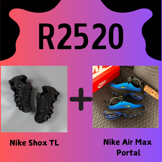 Nike Shox TL + Nike Portal