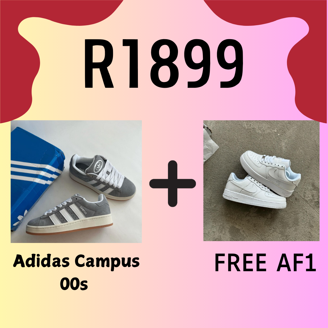 Adidas Campus 00s + Free Air Force 1