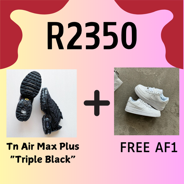 Air Max Plus + FREE Nike AF1