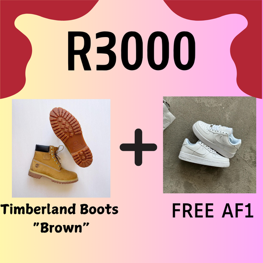 Timberland Boots + FREE Nike AF1