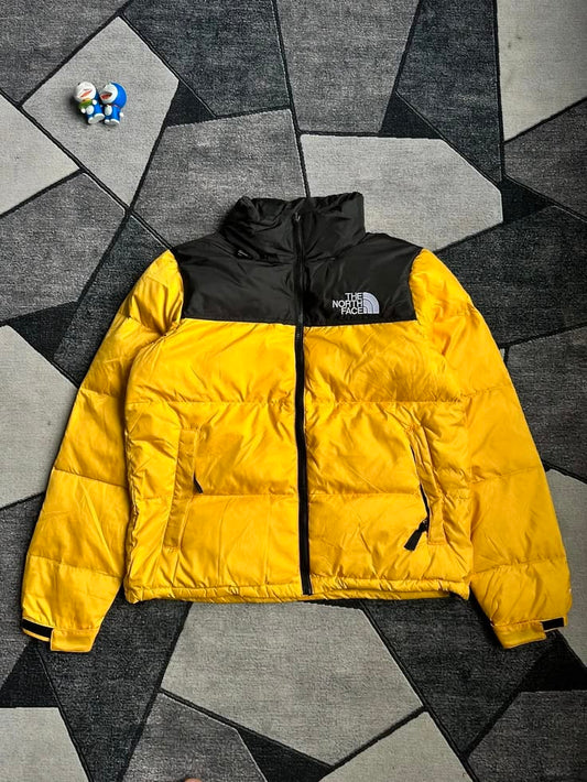 Lightning Yellow North Face 1996 Retro Nuptse Down Puffer Jacket