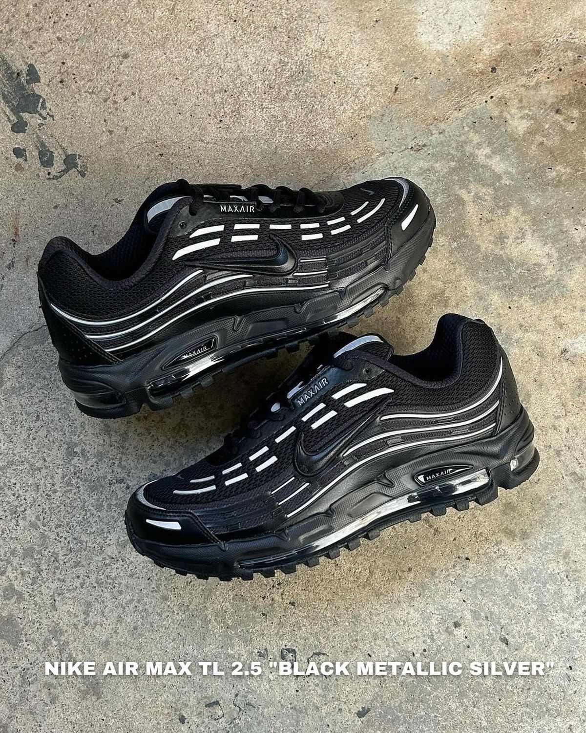 Nike Air Max TL  2.5 "Black Metallic Silver"