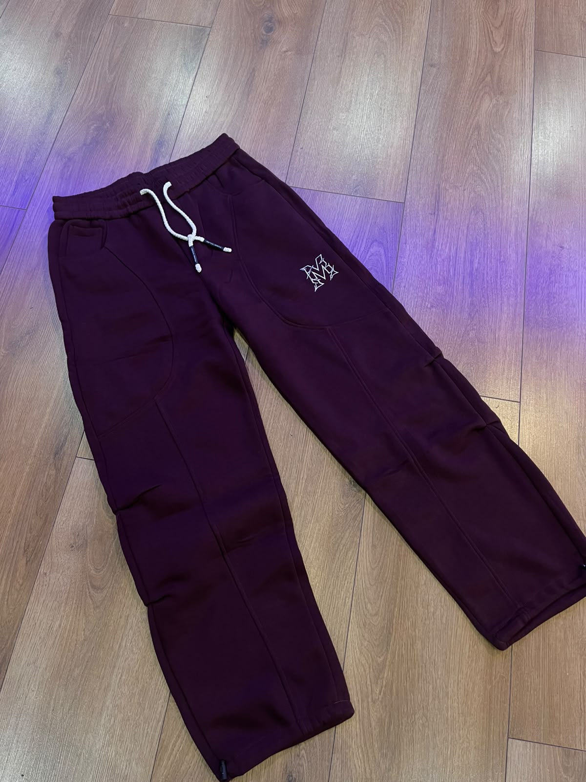 MAROON RECON MULTI-PANEL SWEATPANTS