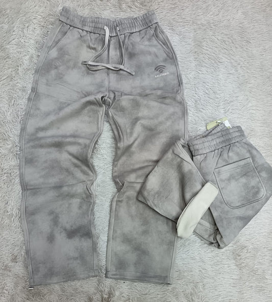 CLOUD ACID WASH SWEATPANTS IN VINTAGE ICE