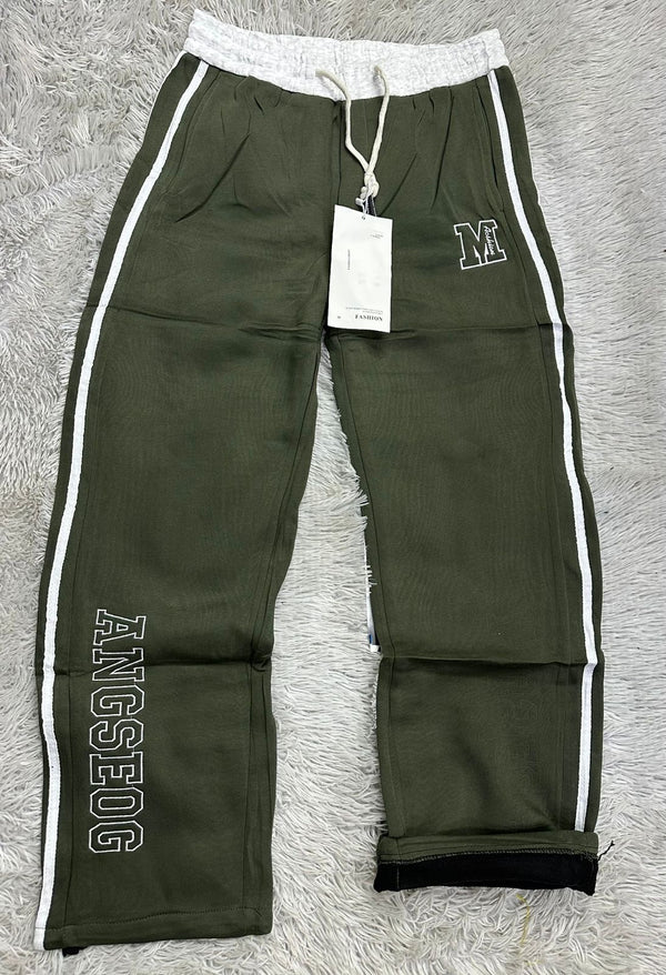 VARSITY TRACKPANTS IN OLIVE DRAB