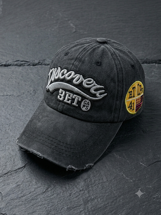 Discovery BET Crest Wash Cap – Charcoal