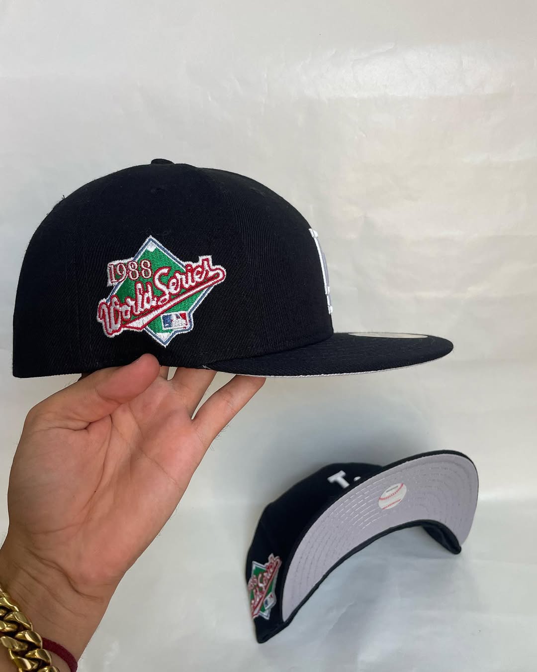 New Era Fitted "LA Palm Black"