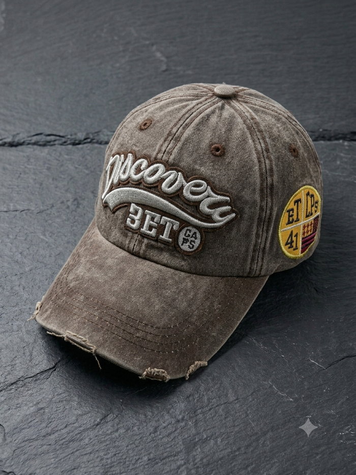 Discovery BET Crest Wash Cap – Acid Brown