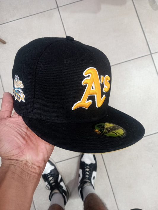 New Era Fitted "Atletics Black"
