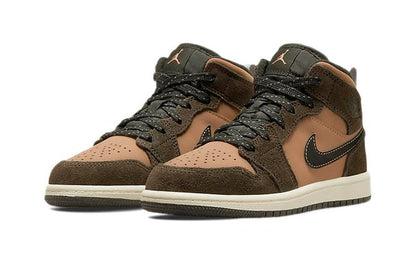 Air Jordan 1 Mid SE "Dark chocolate"