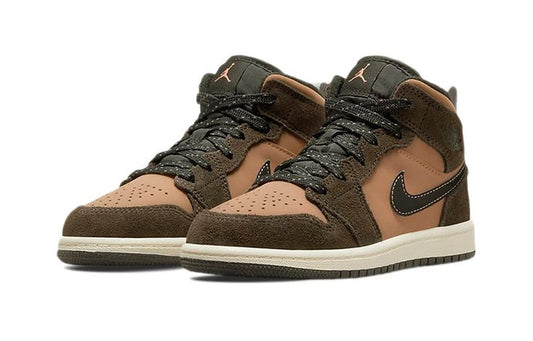Air Jordan 1 Mid SE "Dark chocolate"