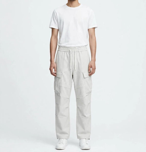 RECON TACTICAL FLAP CARGO PANTS IN BONE GREY
