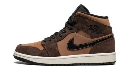 Air Jordan 1 Mid SE "Dark chocolate"
