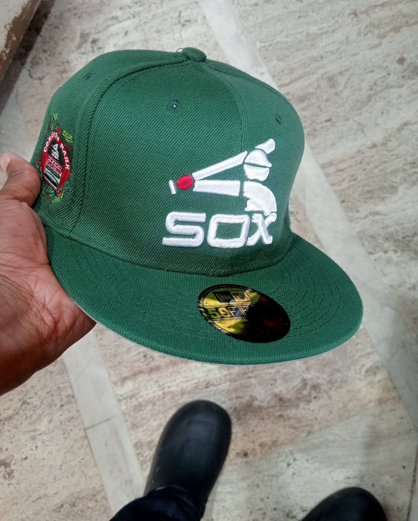 New Era Fitted "Sox Green"