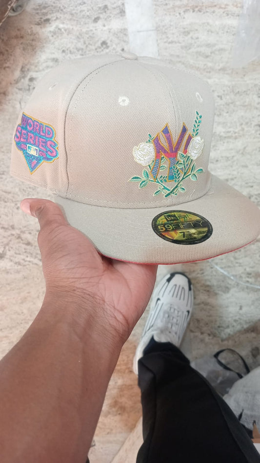 New Era Fitted "Beige NY"